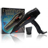 Turbo Power Twin Turbo 2800 Cold Matic Blow Dryer (Black) - Barber World