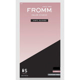 FROMM Color Studio Powder Free Vinyl Black Gloves 100 Pcs - Small #D8360 - Barber World