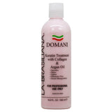 La-Brasiliana Domani Keratin Treatment With Collagen & Argan Oil - 16.9oz - Barber World